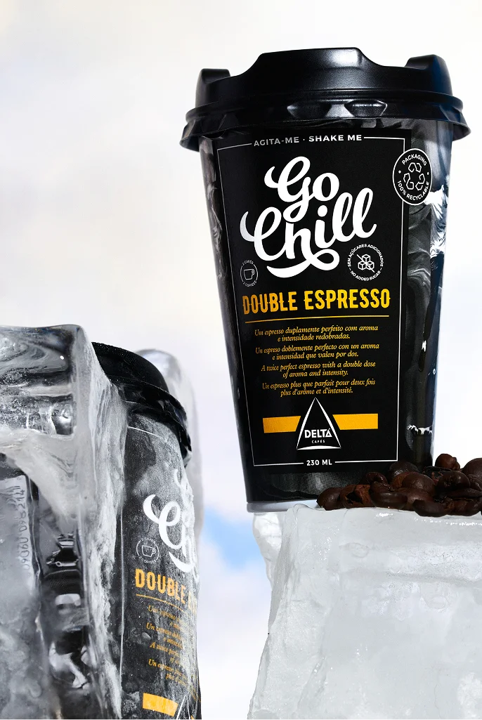 High-impact Product Photography showcasing different flavors of Go Chill drinks for digital marketing assets.