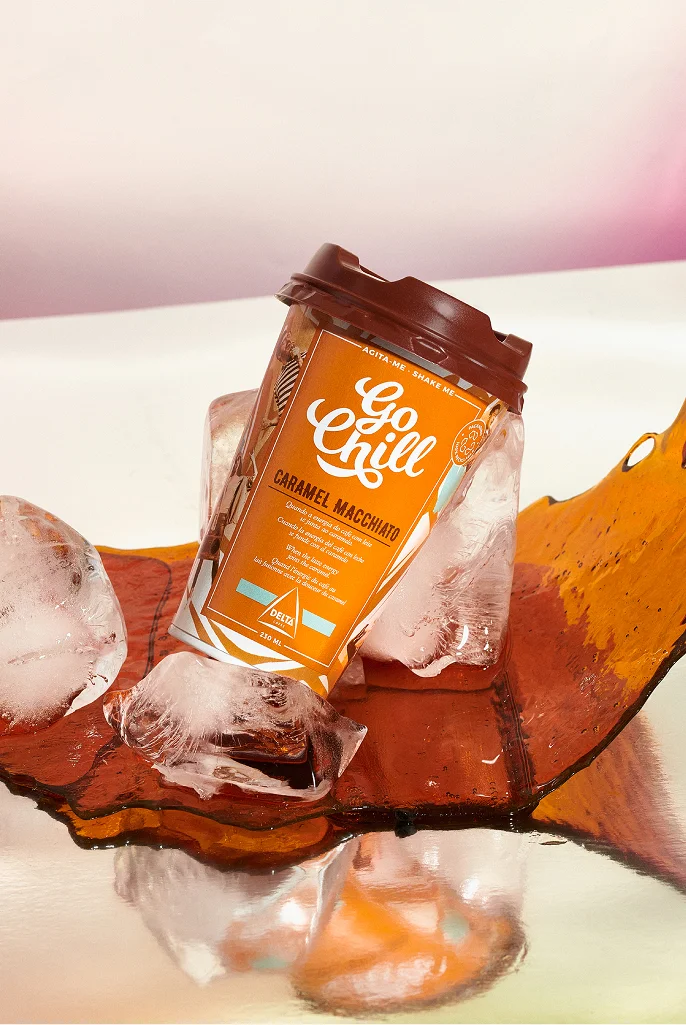High-impact Product Photography showcasing different flavors of Go Chill drinks for digital marketing assets.
