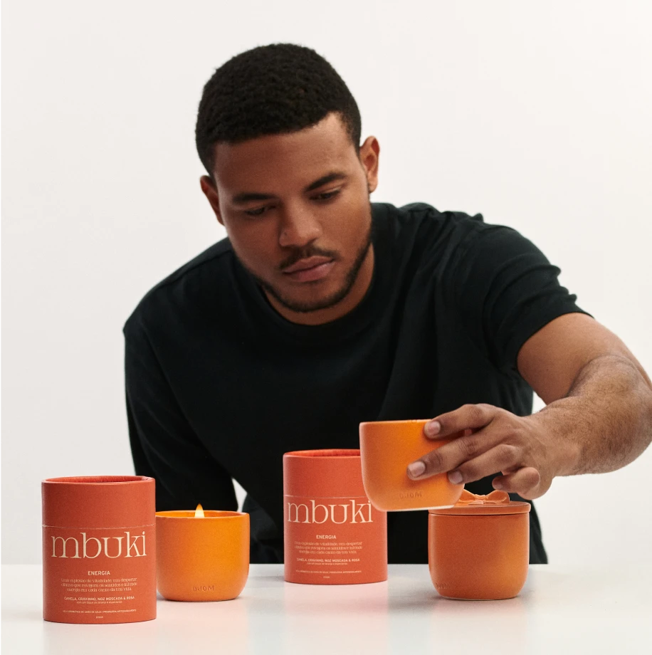 candle branding photography cpg